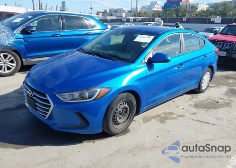 2017 Hyundai Elantra Se z USA, uszkodzony, nr VIN KMHD74LF5HU353662